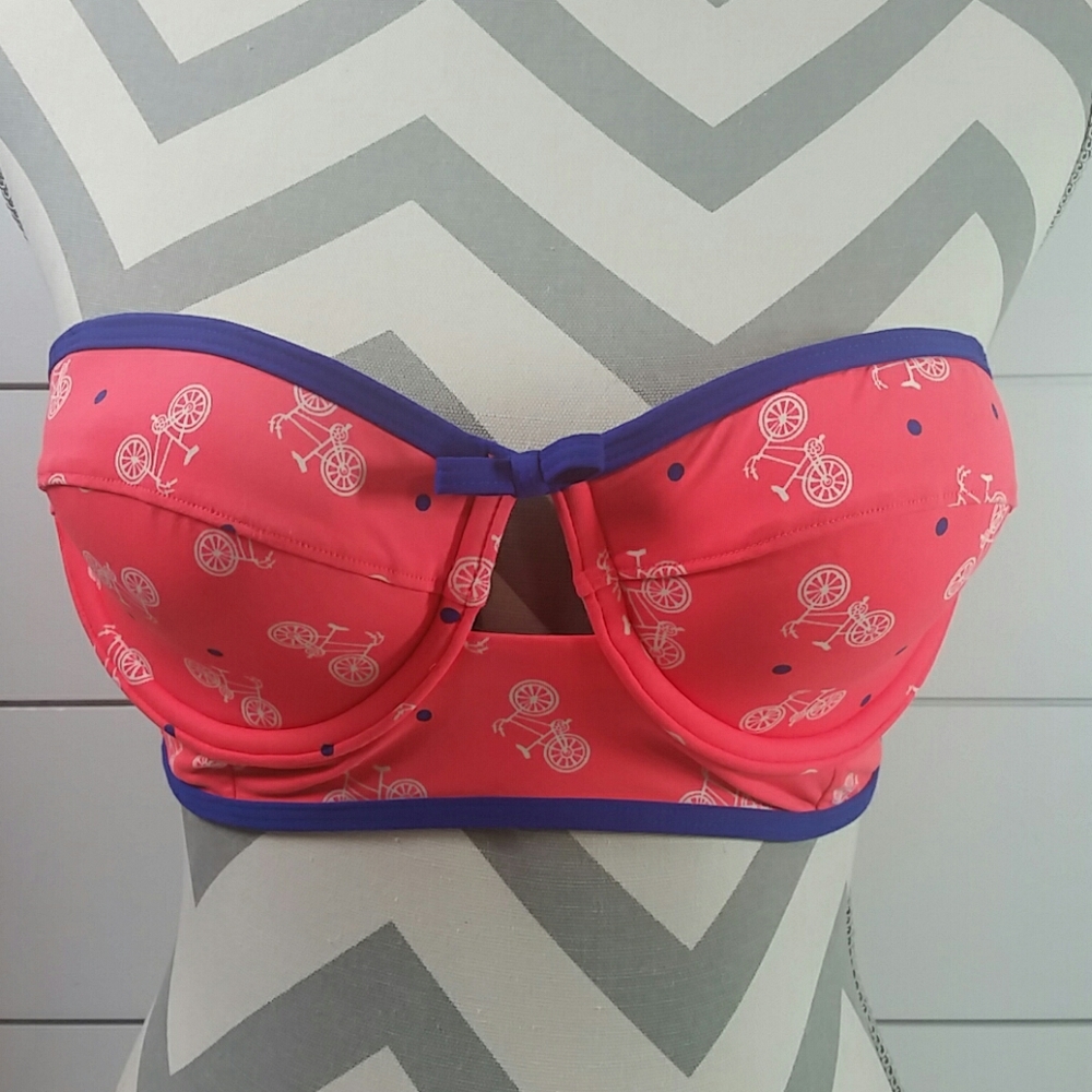 Abercrombie & Fitch push-up bikini top Sz L